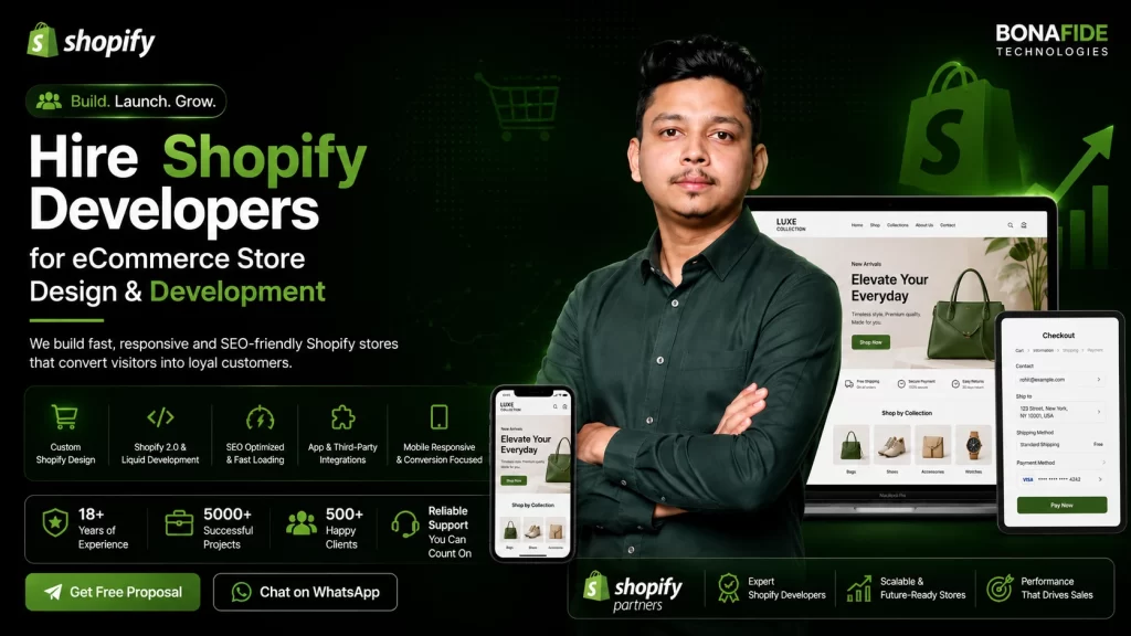 Hire Shopify Developers for eCommerce