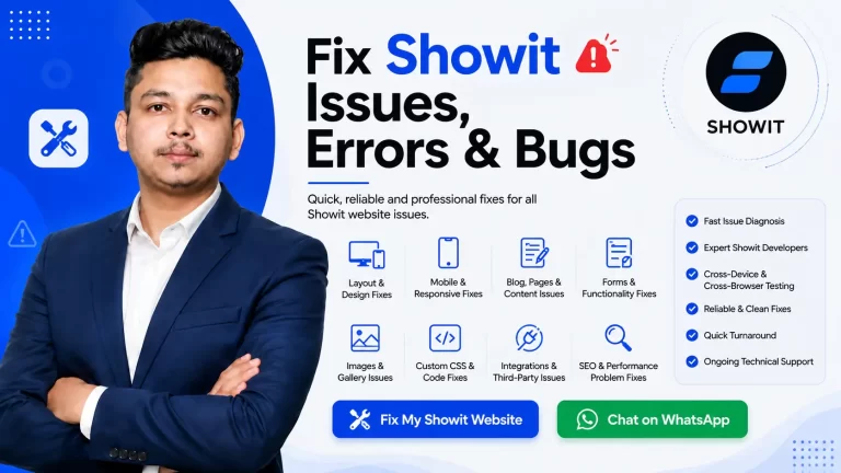 fix showit issues