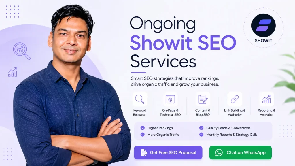 ongoinng showit seo services